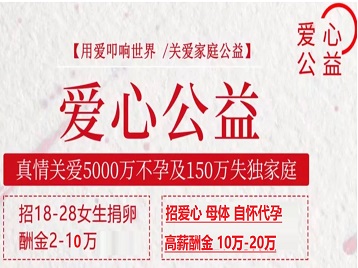 江达捐卵助孕生子 爱心志愿者招募